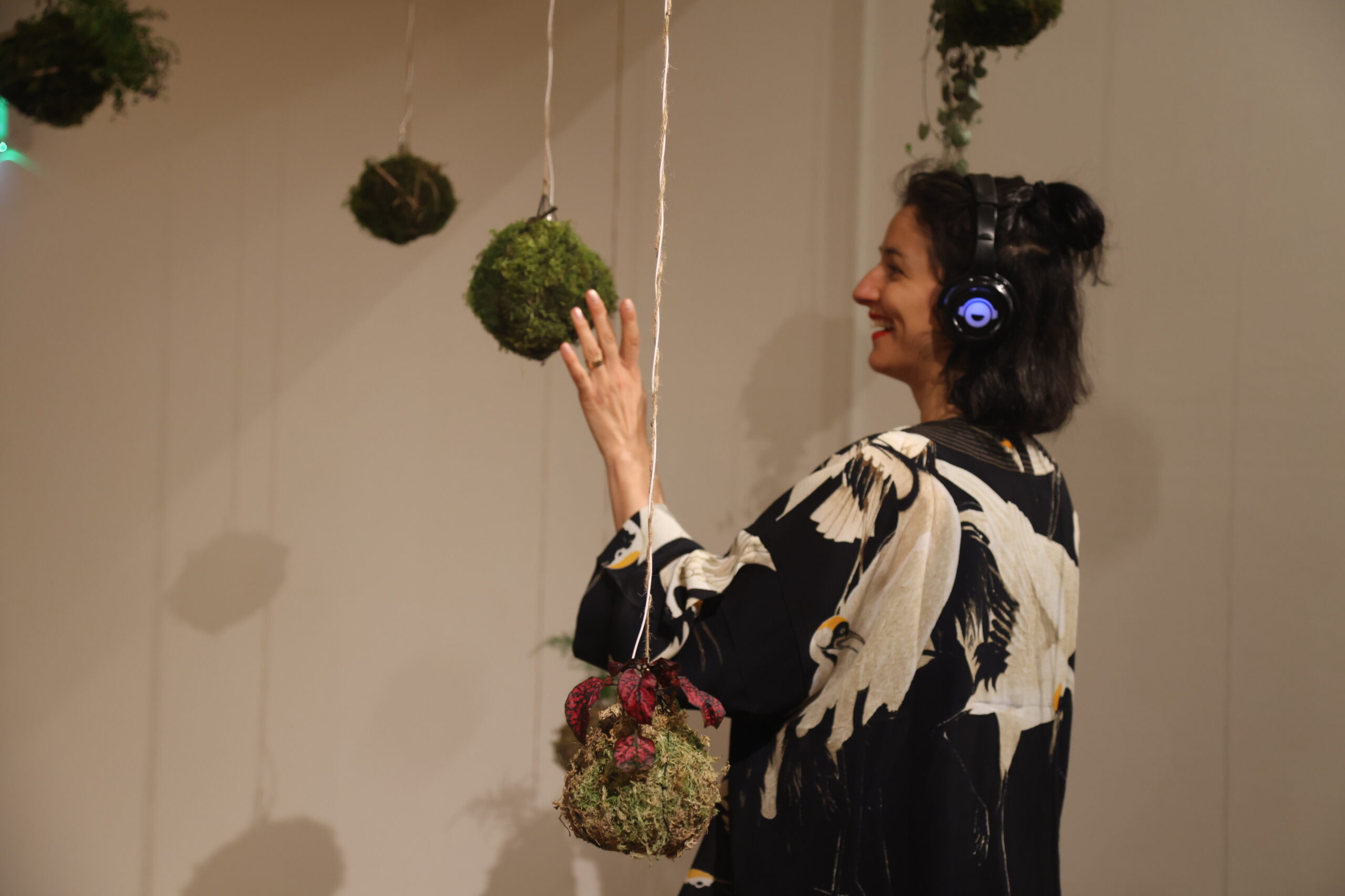 Pacha: an interactive-touch-sound installation of plants and soil, Pacha People/Andrea Ling
